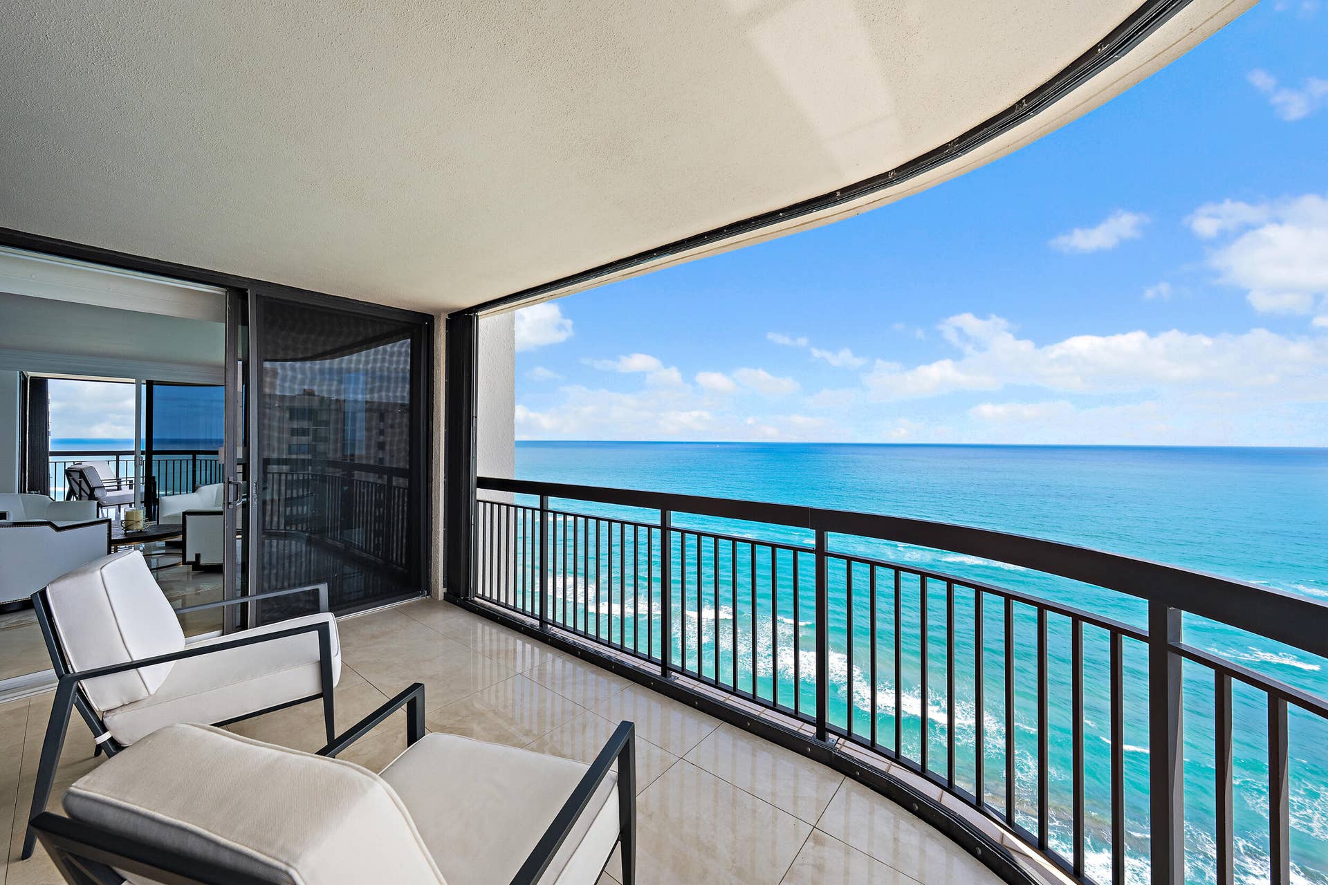 5380 N Ocean Drive, #22i, Singer Island, FL 33404 Main Balcony
