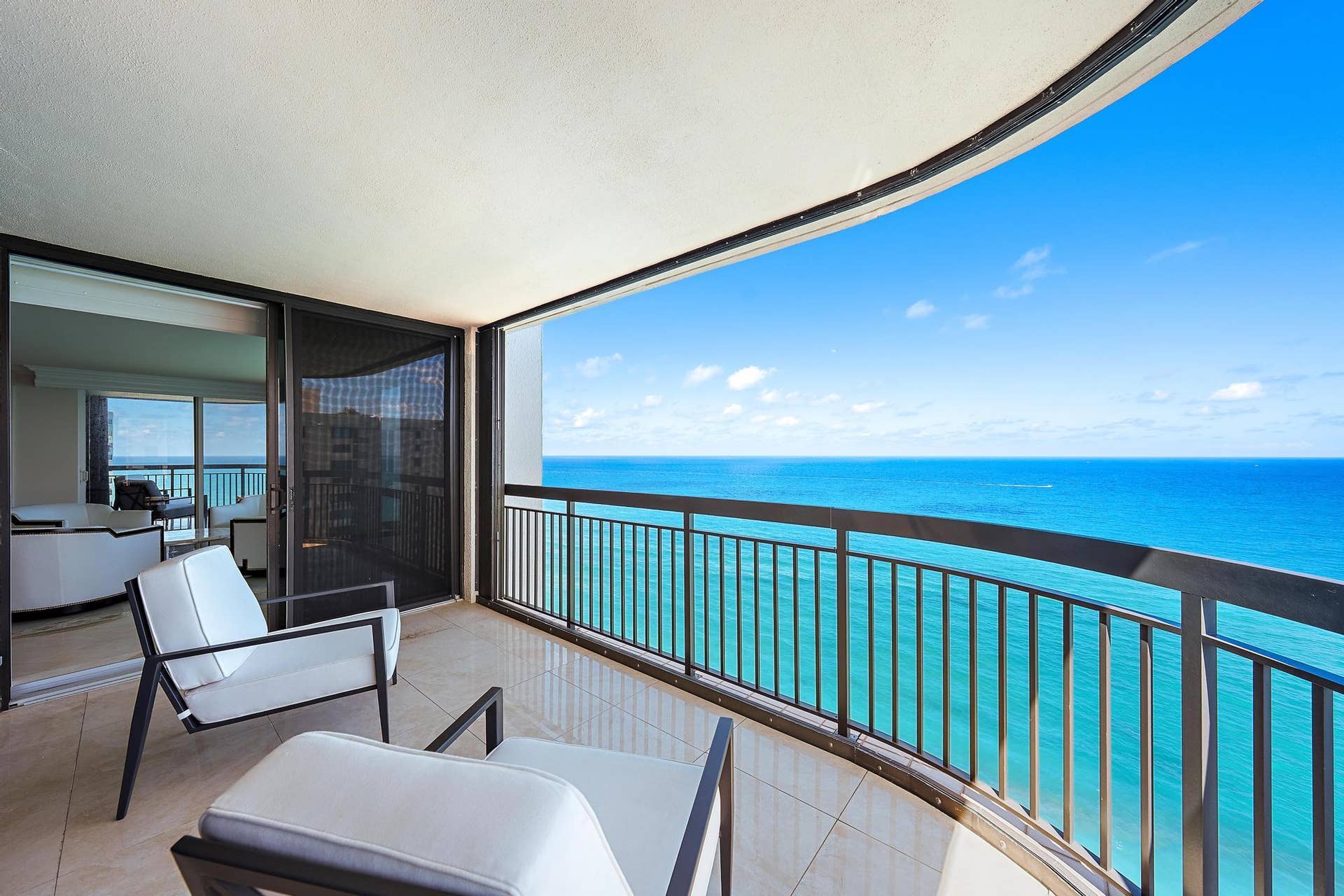 5380 N Ocean Drive, #22i, Singer Island, FL 33404 Main Balcony