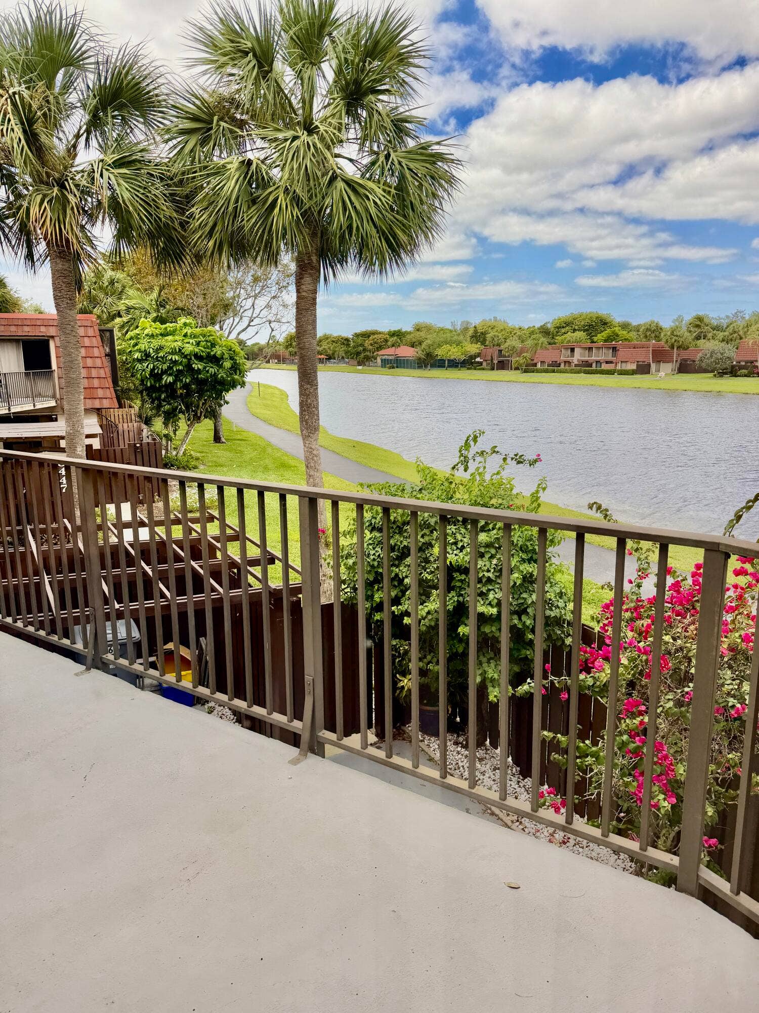 8461 Boca Rio Drive, Boca Raton, FL 33433 VIEW FROM THE BALCONY