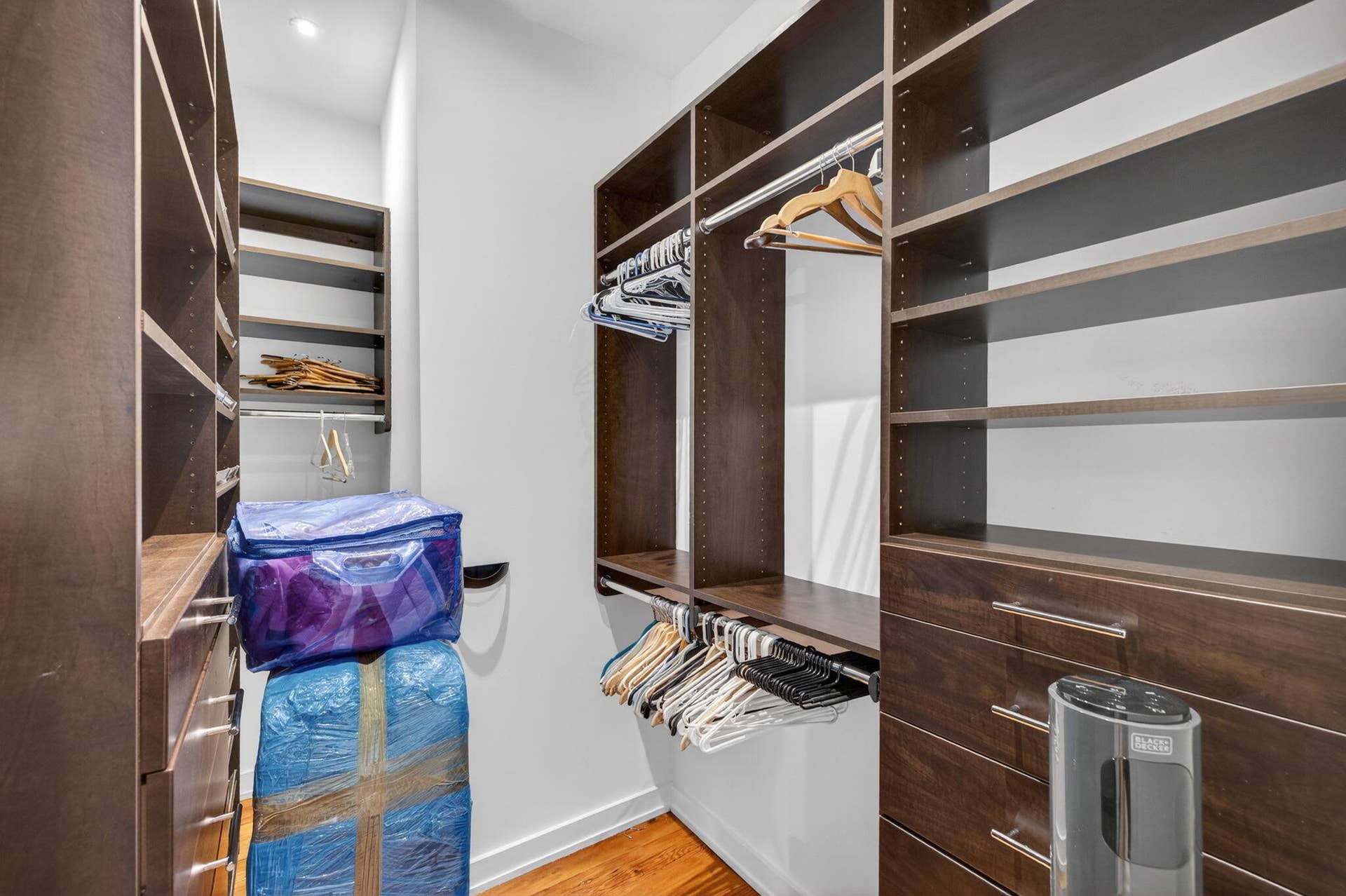 His Walk In Closet