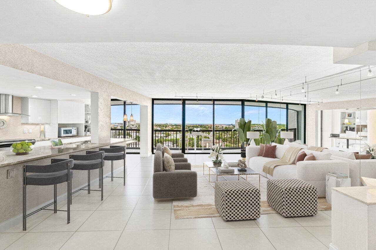 4740 S Ocean Boulevard, #903, Highland Beach, FL 33487 VIRTUALLY STAGED