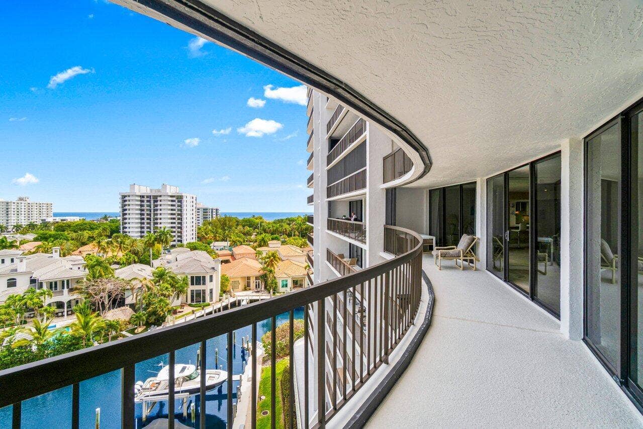 4740 S Ocean Boulevard, #903, Highland Beach, FL 33487 EXPANSIVE BALCONY