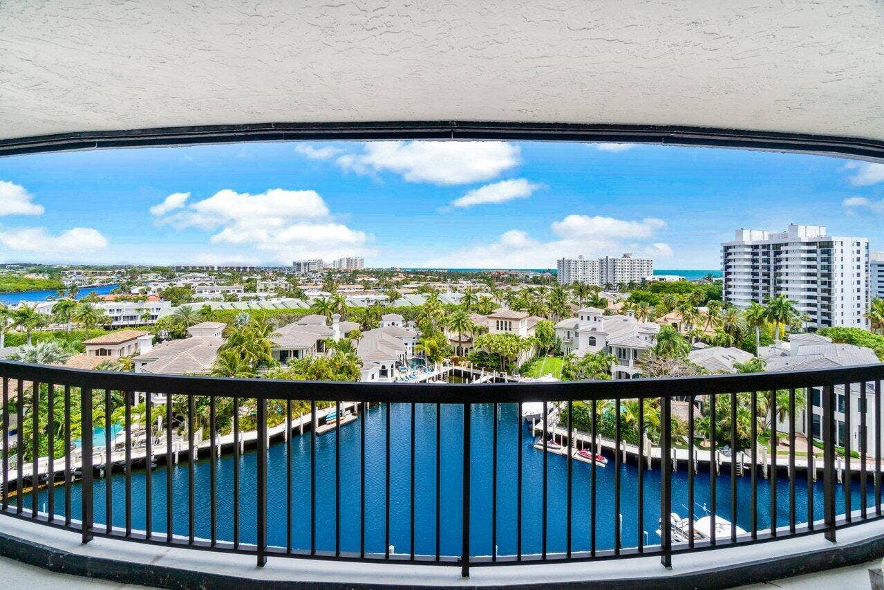 4740 S Ocean Boulevard, #903, Highland Beach, FL 33487 VIEW FROM BALCONY