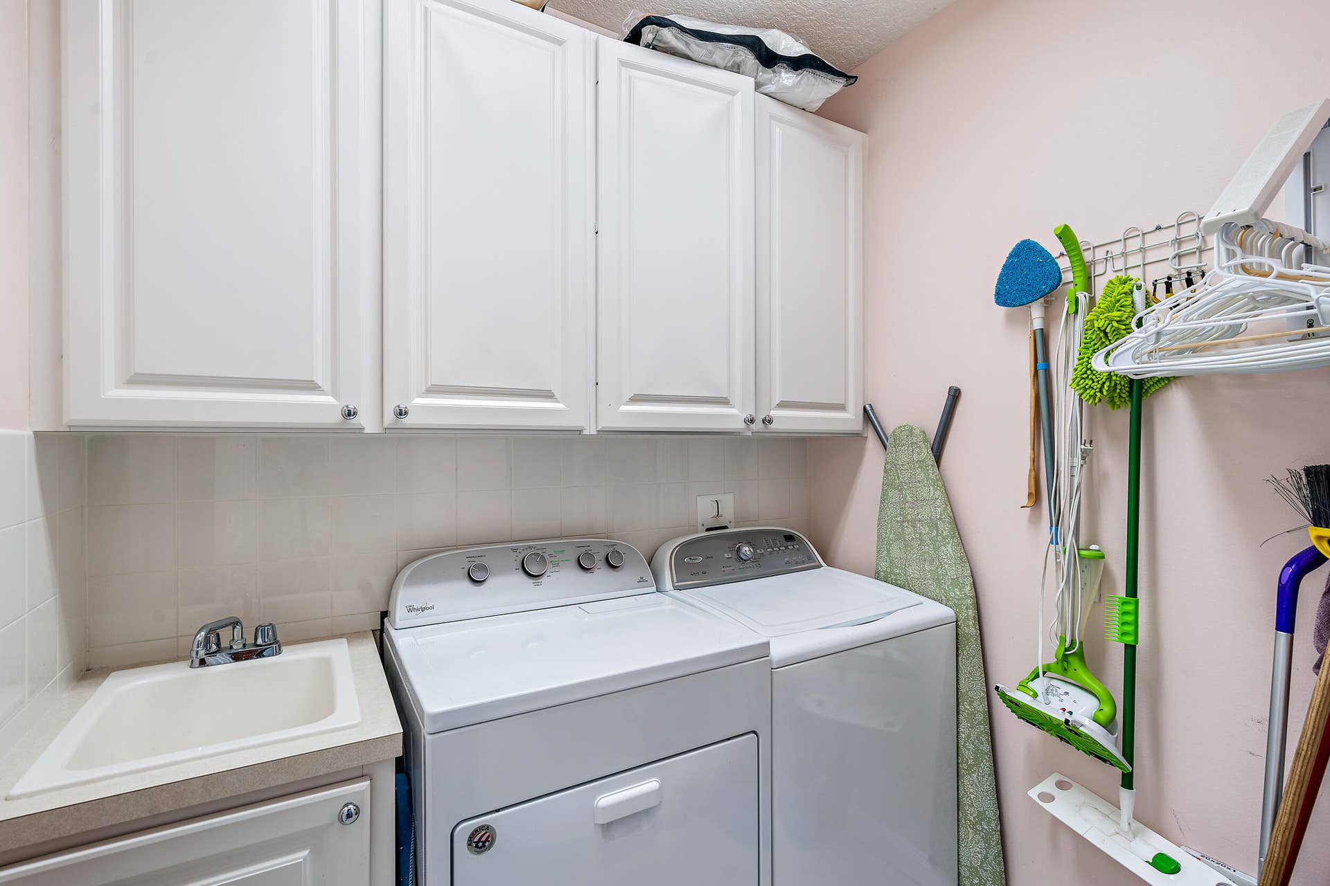 Laundry room upstairs