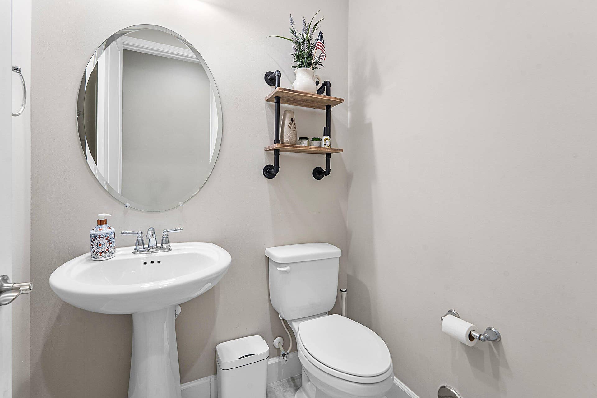 1/2 bath