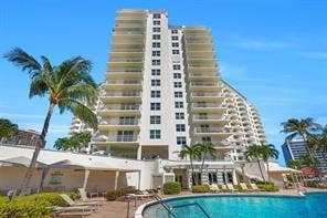 building + pool