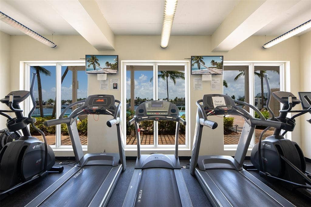 Gym treadmills