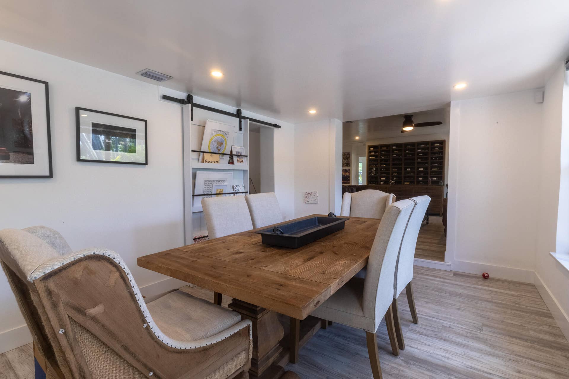 2800 NE 1st Avenue, Wilton Manors, FL 33334 Dining Room with hidden entrance to Primary Bedroom