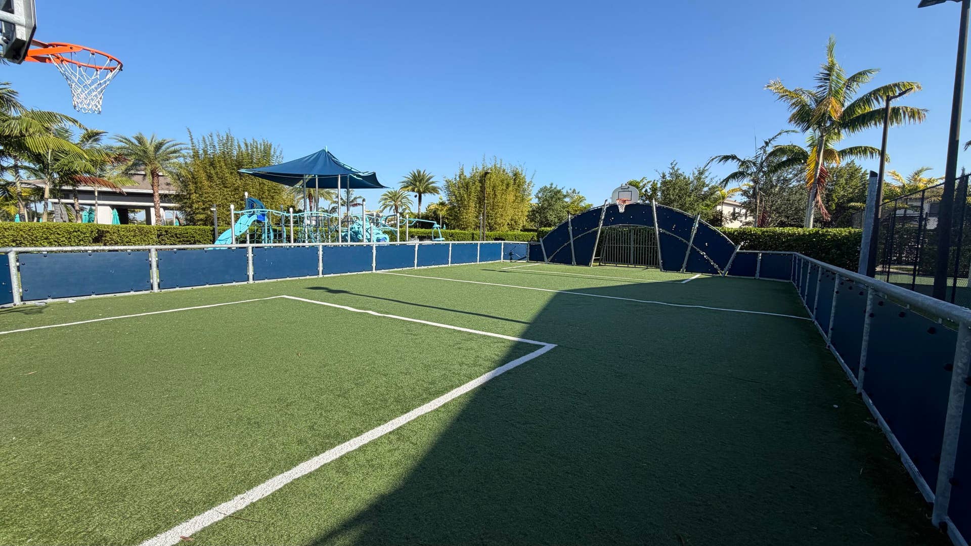 8701 Waterview Terrace, Parkland, FL 33076 Outdoor Basketball