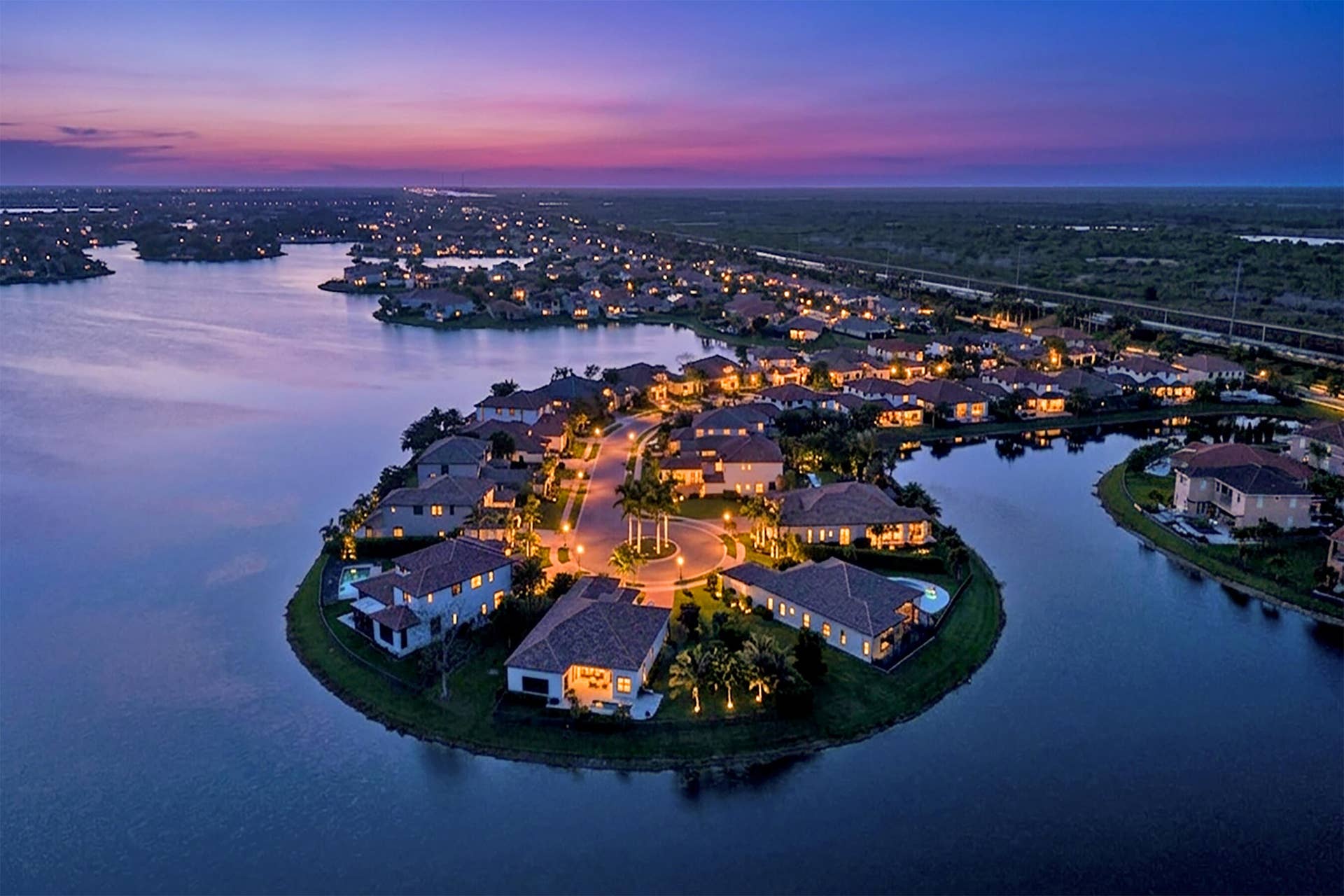 8701 Waterview Terrace, Parkland, FL 33076 Aerial