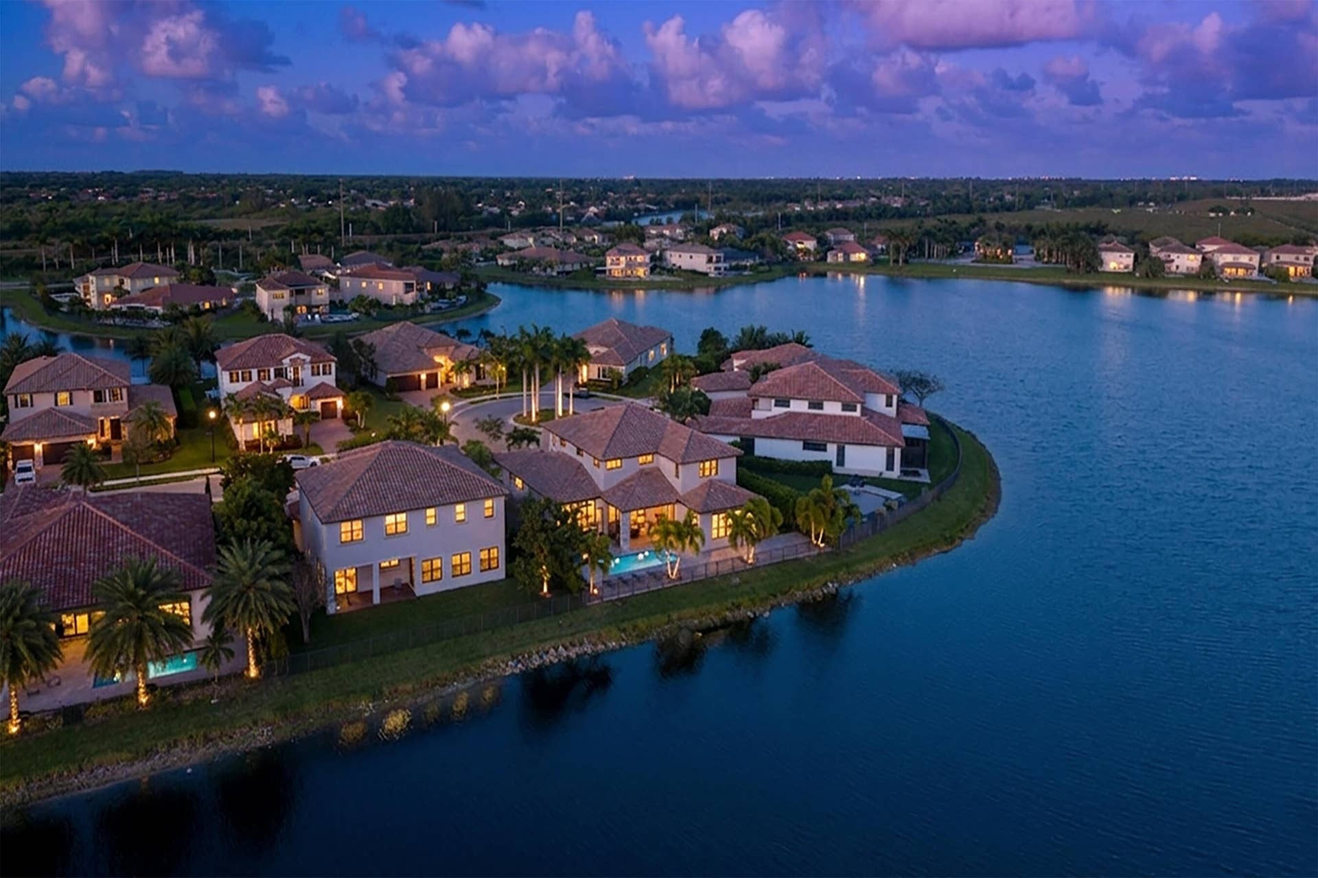 8701 Waterview Terrace, Parkland, FL 33076 Aerial