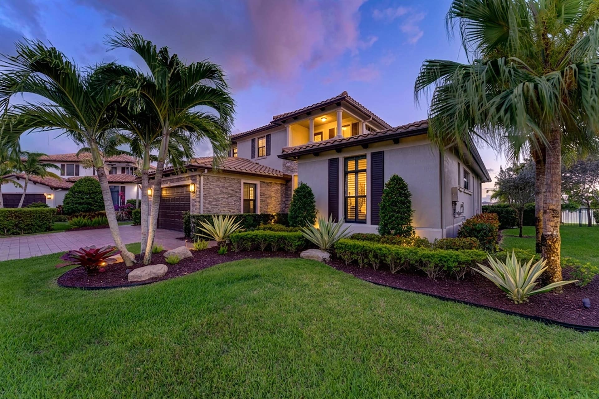 8701 Waterview Terrace, Parkland, FL 33076 Front of Home