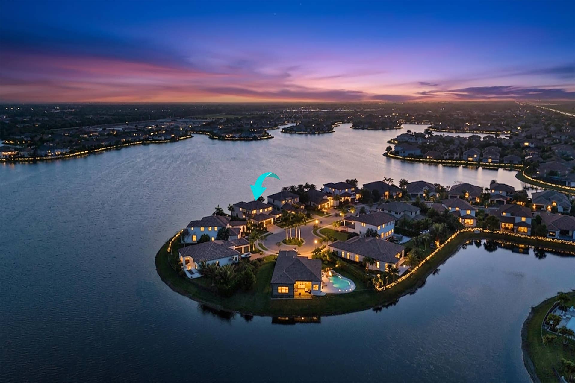 8701 Waterview Terrace, Parkland, FL 33076 Aerial