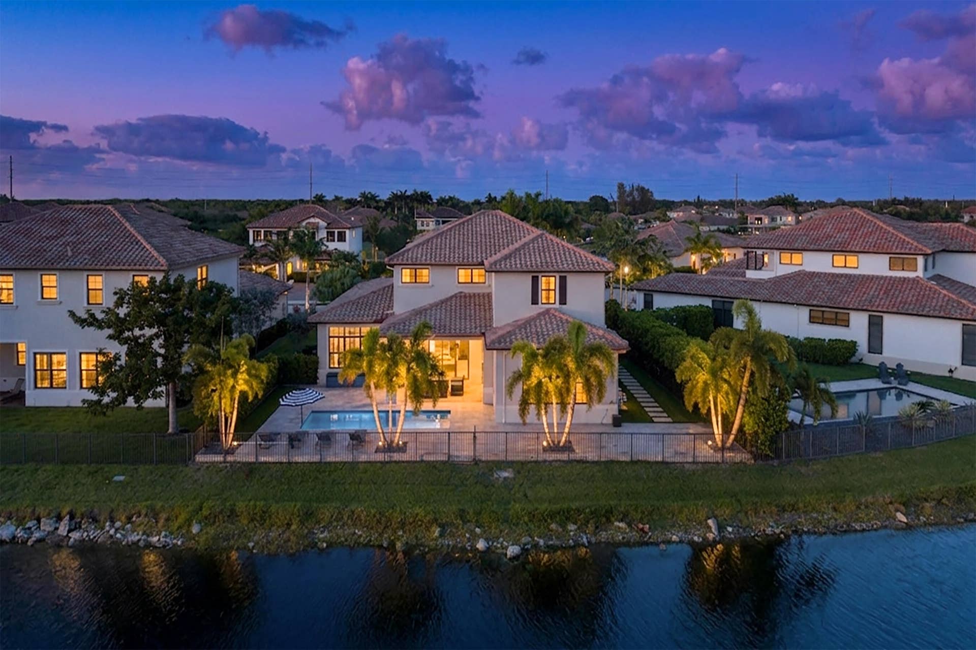 8701 Waterview Terrace, Parkland, FL 33076 Aerial
