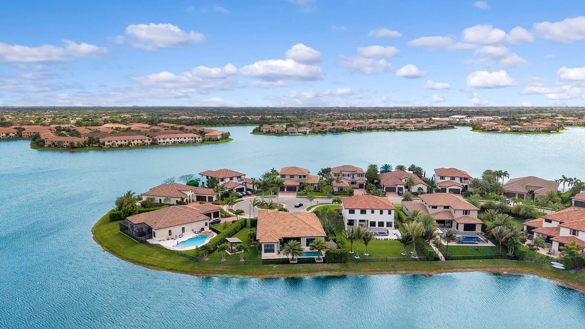 8701 Waterview Terrace, Parkland, FL 33076 Aerial