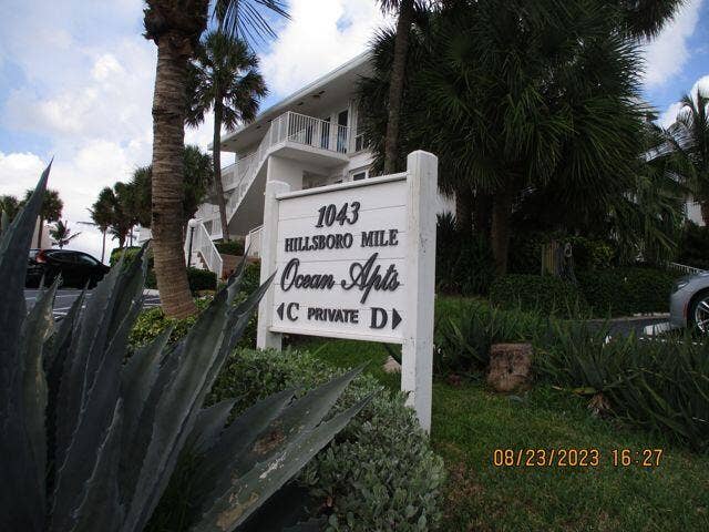 Property photo for 1043 Hillsboro Mile, #19c, Hillsboro Beach, FL