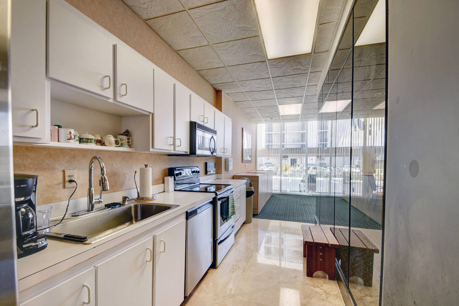 5440 N Ocean Drive, #202, Riviera Beach, FL 33404 Social Room Kitchen