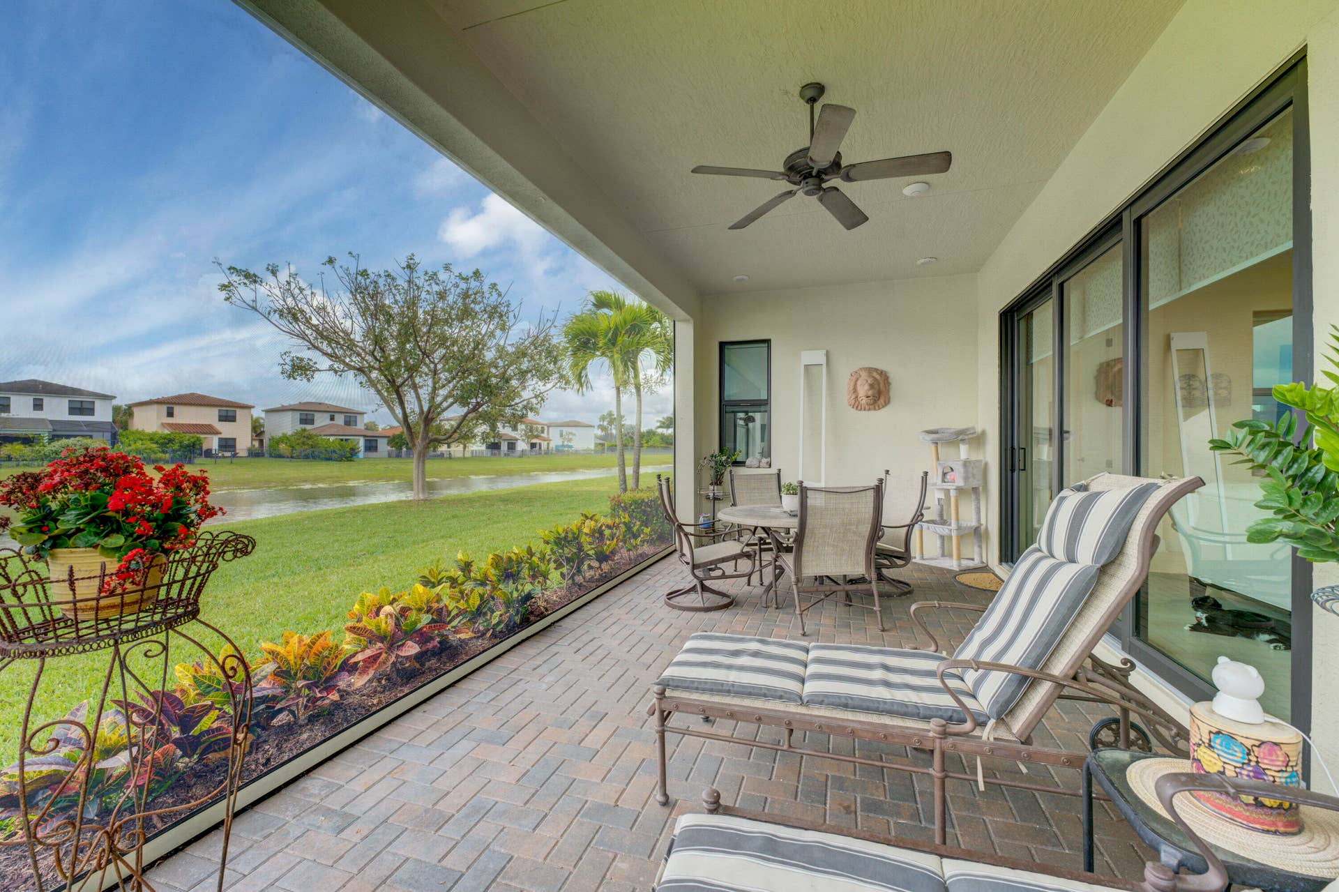 Remote Control Screened Patio