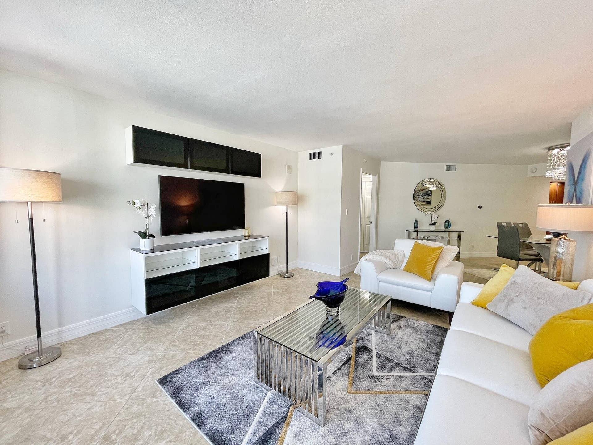 3000 N Ocean Drive, #16-b, Singer Island, Singer Island, FL 33404 Living Room