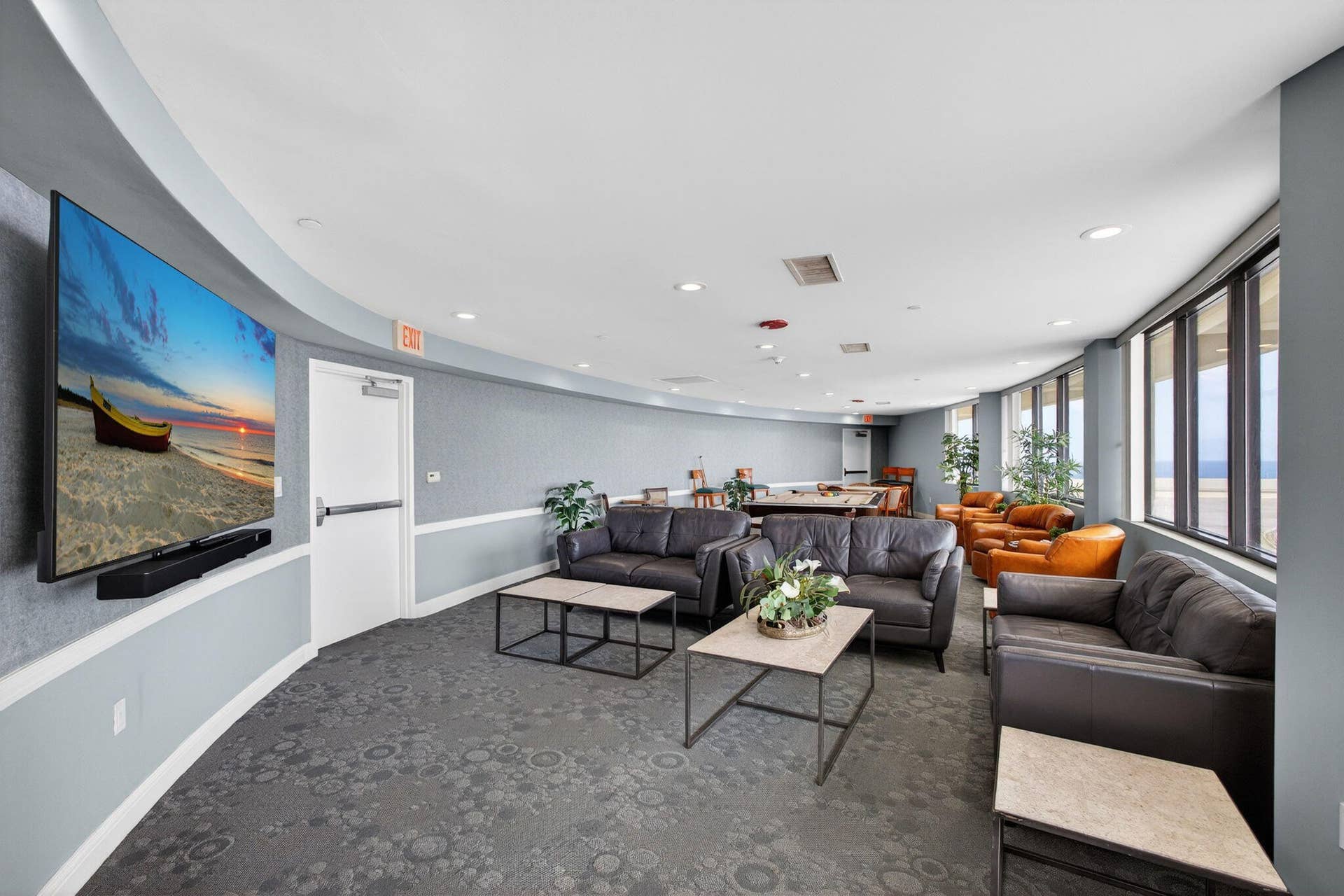 3000 N Ocean Drive, #16-b, Singer Island, Singer Island, FL 33404 Boardroom Lounge