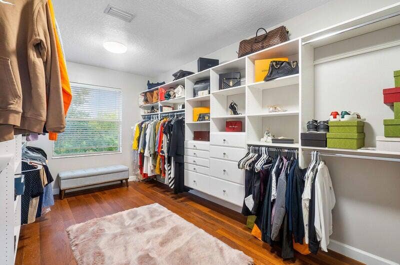 9271 Madewood Court, West Palm Beach, West Palm Beach, FL 33411 Madewood walk in closet primary bedroom