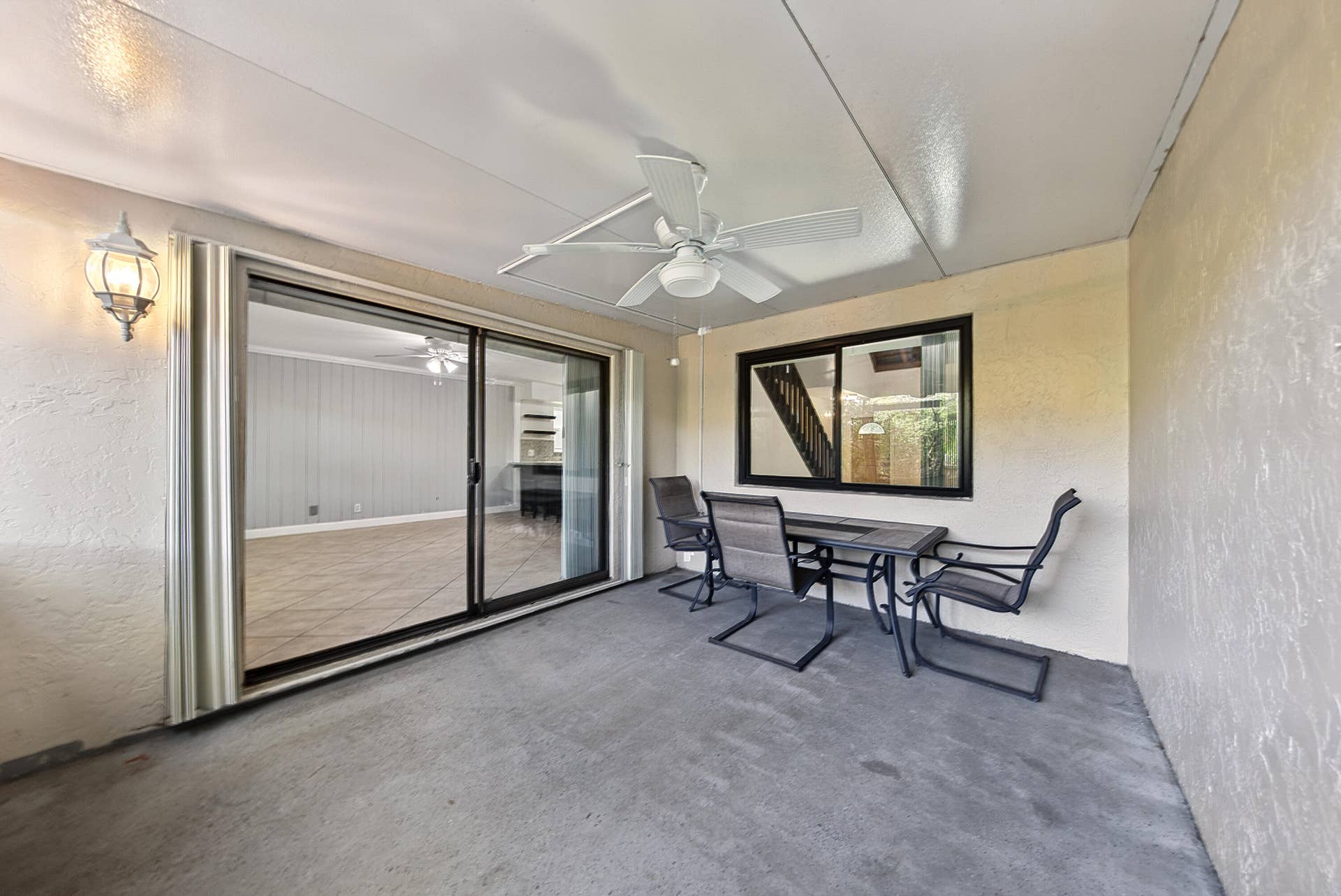 191 NE 6th Court, Dania Beach, FL 33004 Screened Patio of Family Room