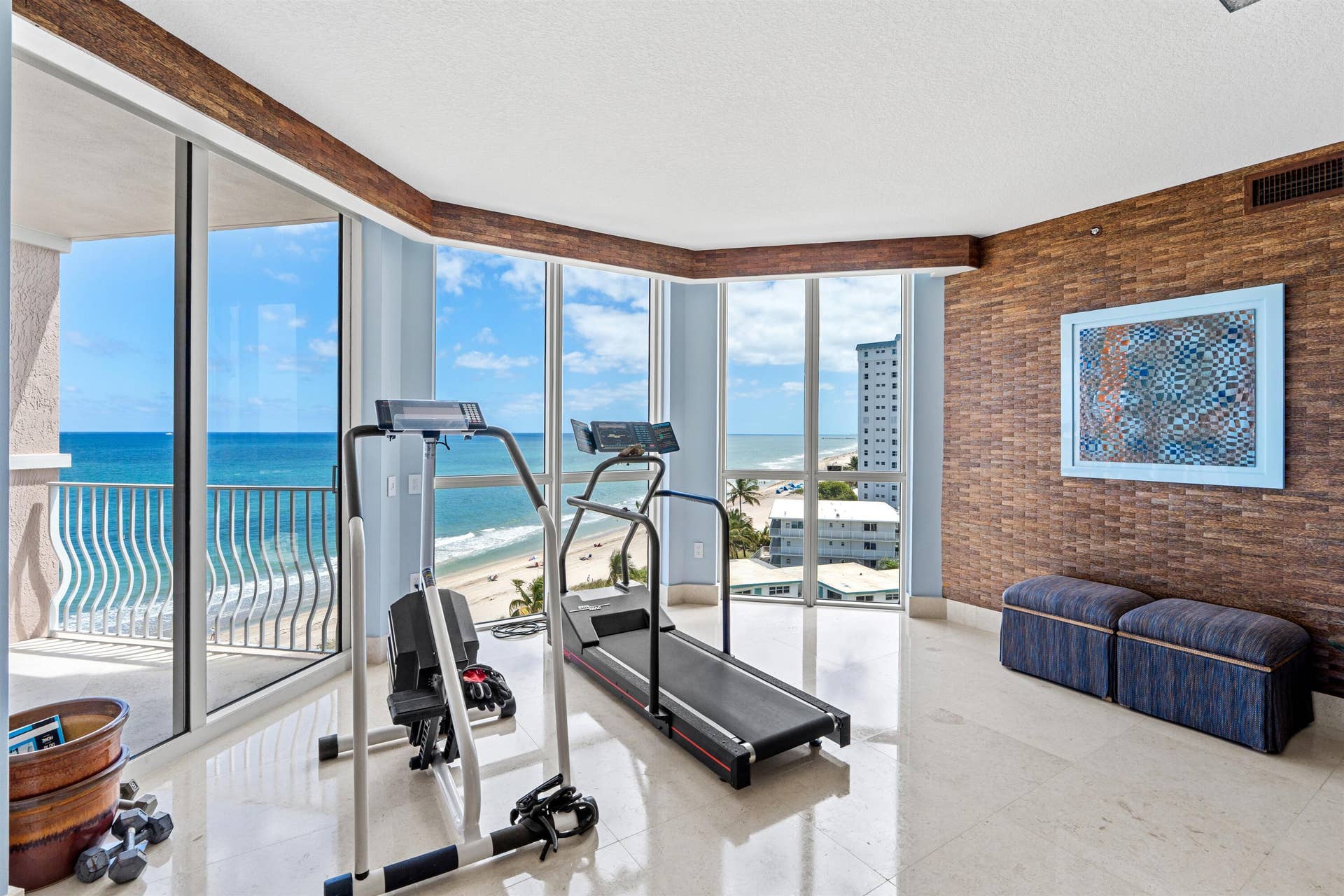 1460 S Ocean Boulevard, #804, Lauderdale By The Sea, FL 33062 OCEANFRONT HOME GYM