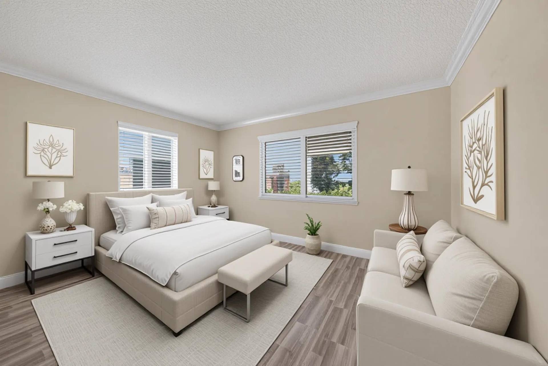 391 Leisure Boulevard, Pompano Beach, FL 33064 Furniture for staging pruposes (Bedroom #2)