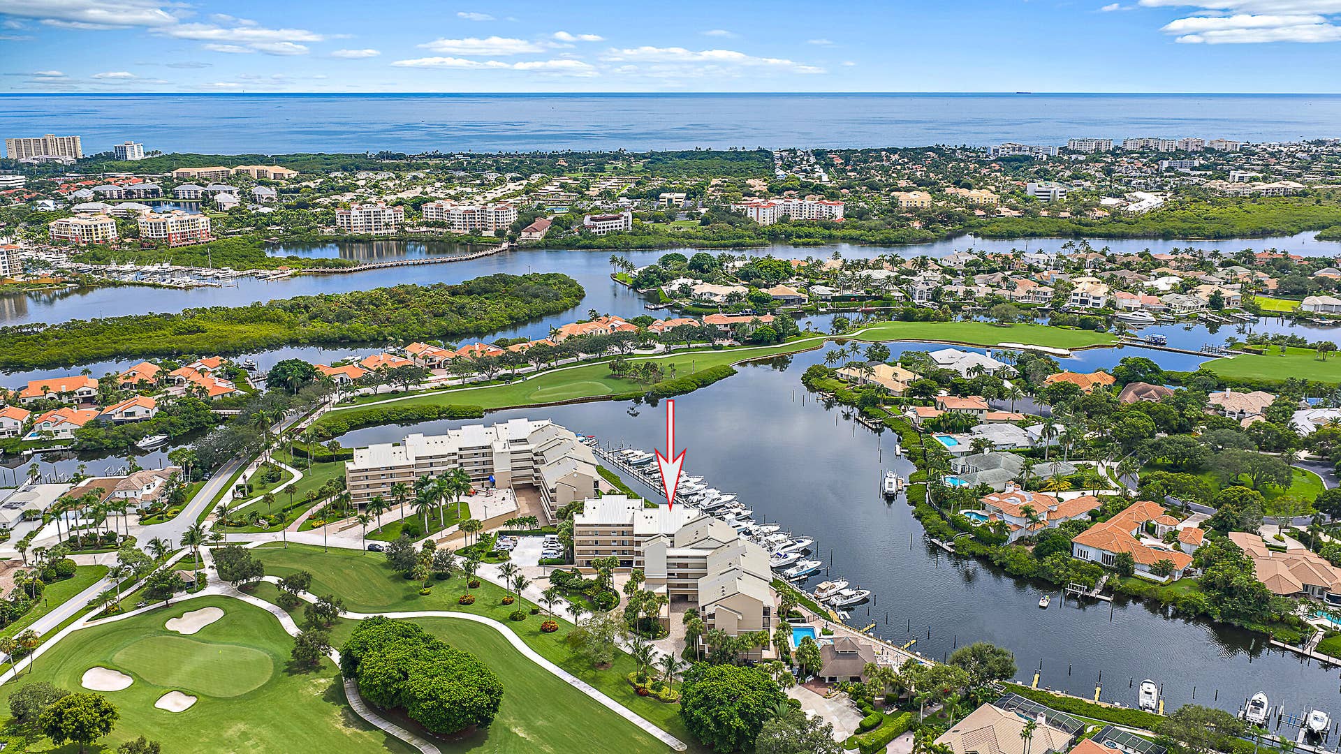 16910 Bay Street, #E204, Jupiter, Jupiter, FL 33477 Aerial