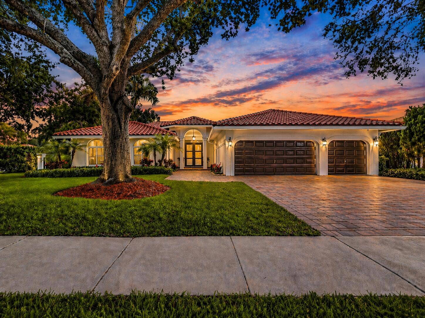 7276 NW 63rd Terrace, Parkland, FL 33067 night shot 3