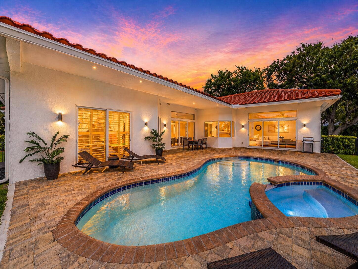 7276 NW 63rd Terrace, Parkland, FL 33067 night shot 1