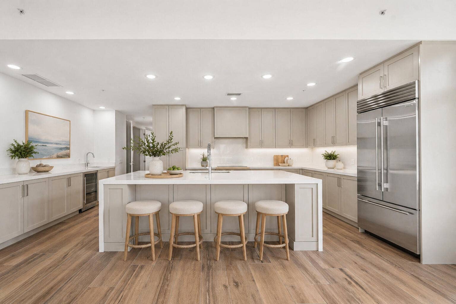 180 Lake Drive, #2204, Palm Beach Shores, FL 33404 Virtually Staged Kitchen