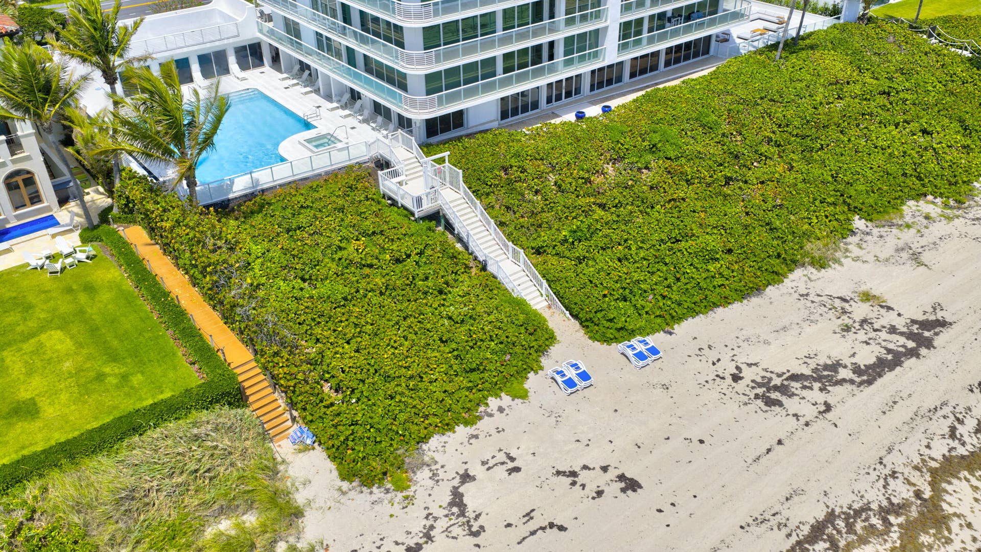 3505 S Ocean Boulevard, #14n, Highland Beach, FL 33487 Villa Nova pool and private beach access