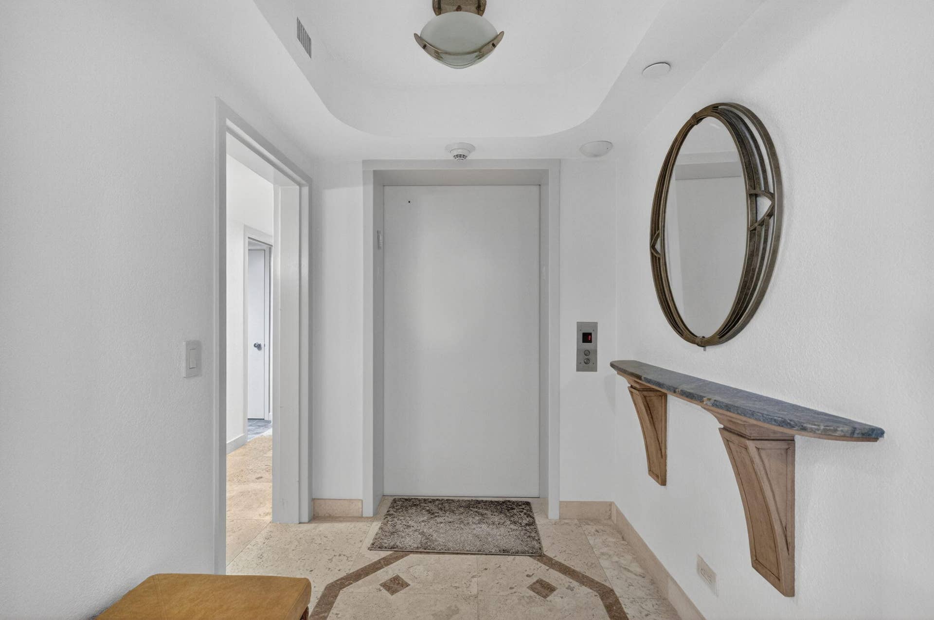 3505 S Ocean Boulevard, #14n, Highland Beach, FL 33487 Private elevator landing