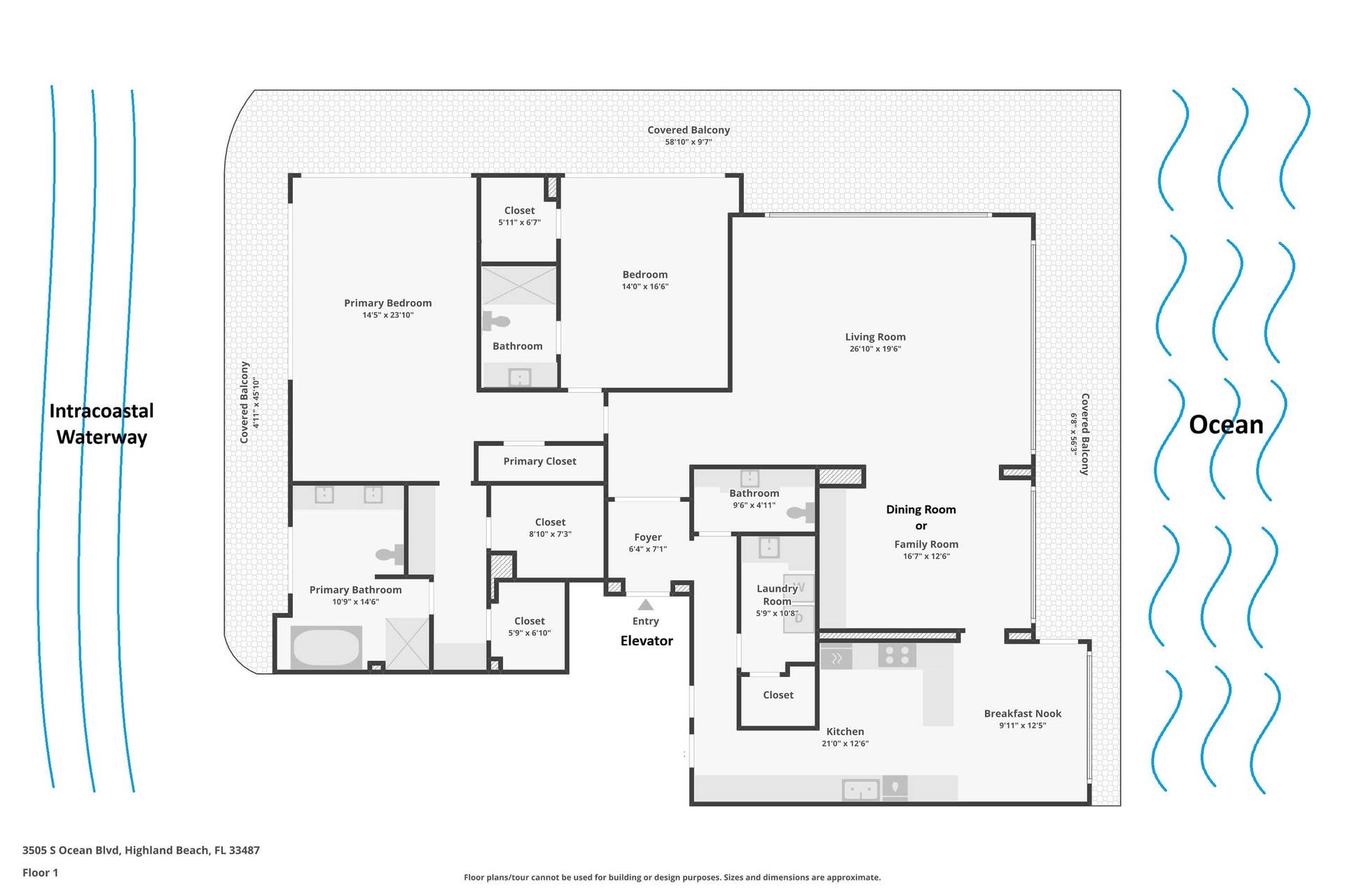 3505 S Ocean Boulevard, #14n, Highland Beach, FL 33487 1-floor-1