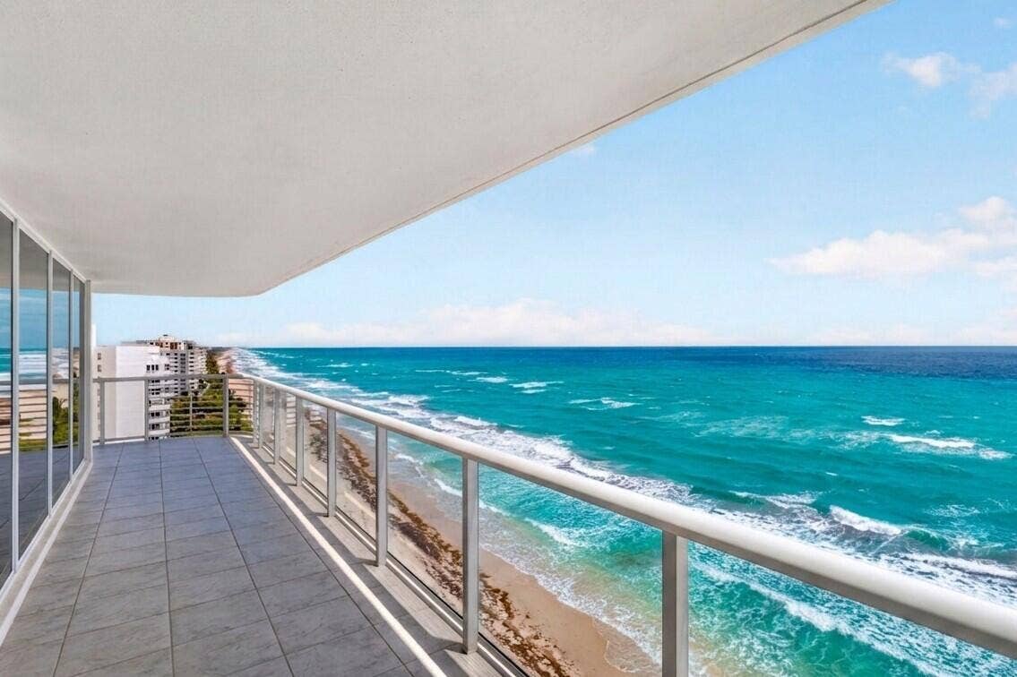 3505 S Ocean Boulevard, #14n, Highland Beach, FL 33487 Wrap around balcony