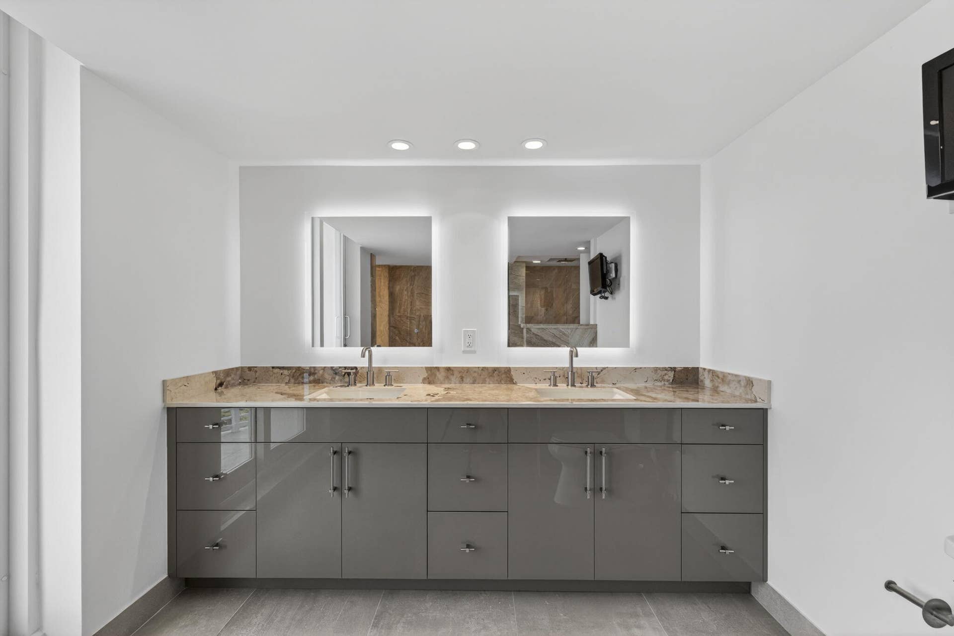 3505 S Ocean Boulevard, #14n, Highland Beach, FL 33487 Primary bathroom vanity