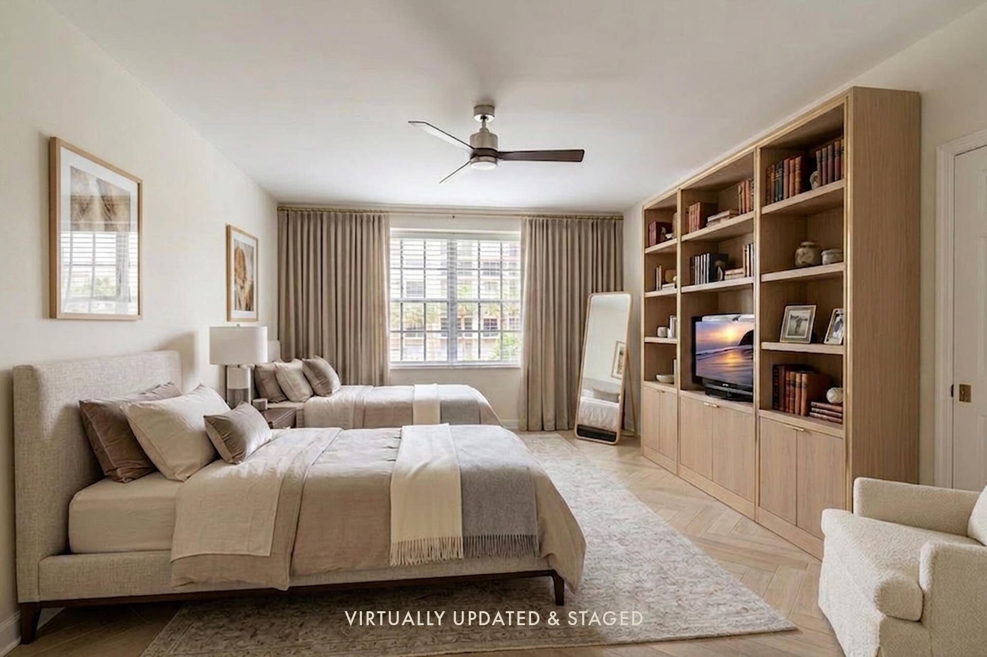 3475 S Ocean Boulevard, #116, Palm Beach, FL 33480 Virtually Renovated Second Bedroom