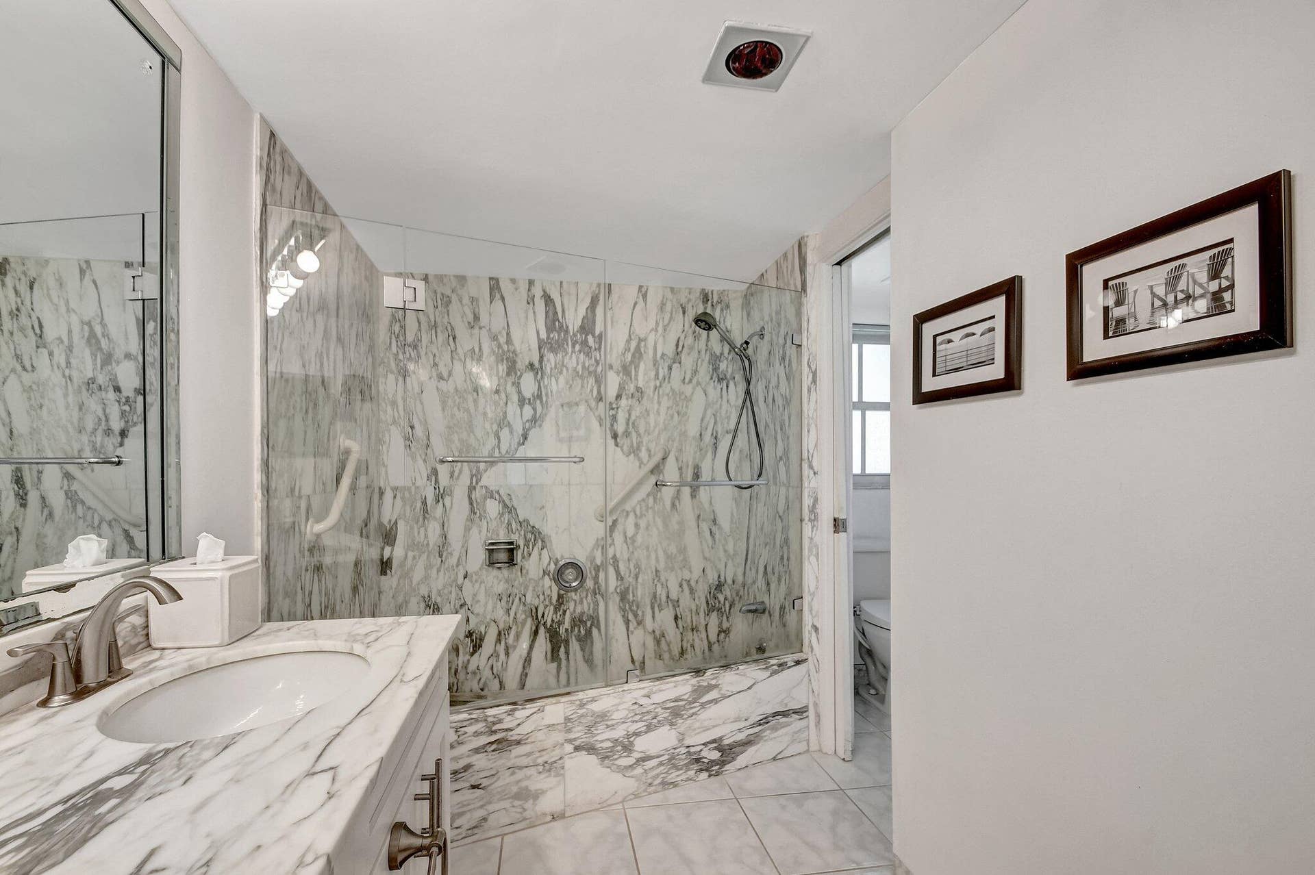 3475 S Ocean Boulevard, #116, Palm Beach, FL 33480 Master Bathroom with Toilet Room