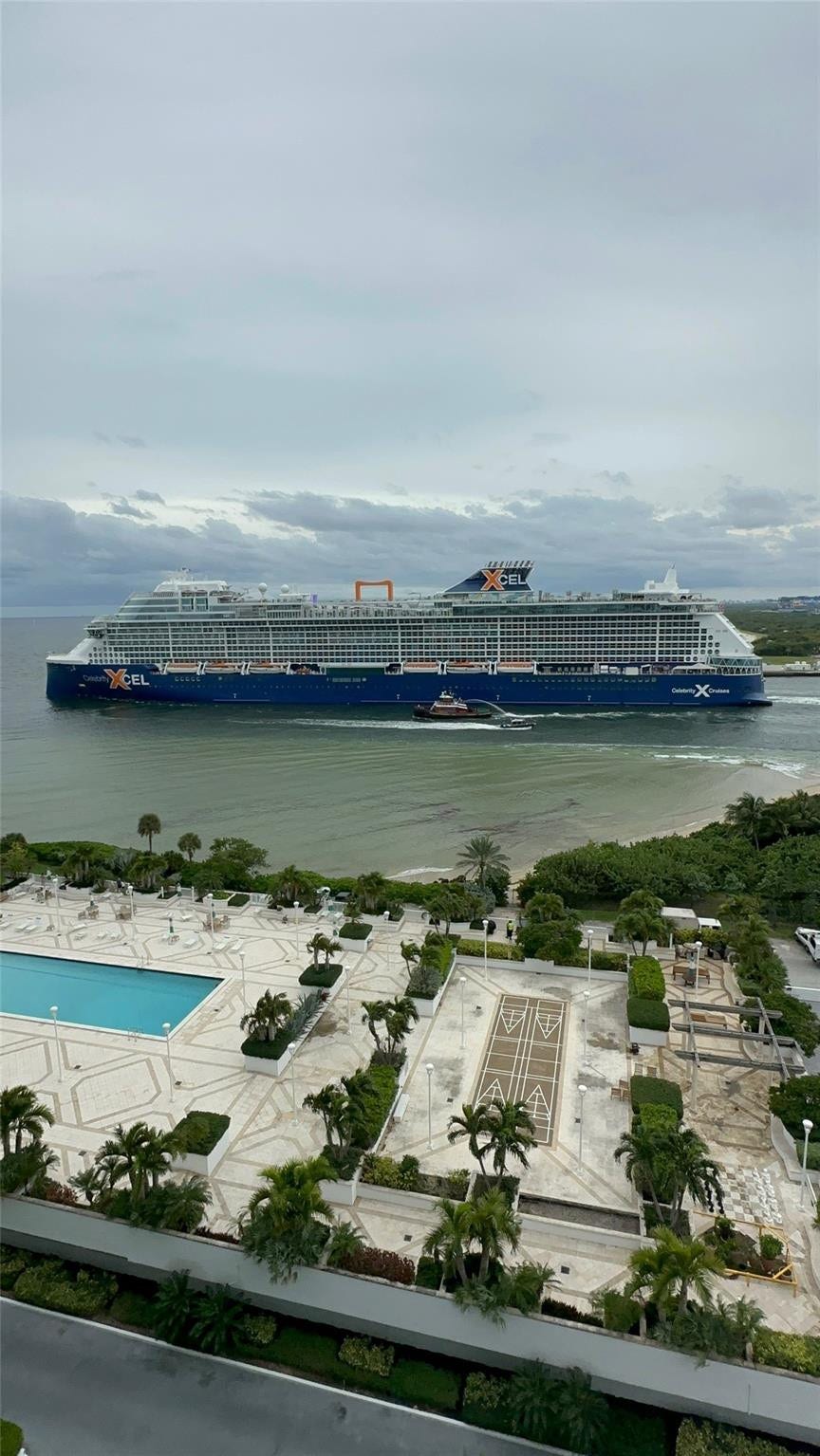 2100 S Ocean Lane, #1202, Fort Lauderdale, FL 33316 Watch the cruise ships go by from your oversized wrap around balcony.