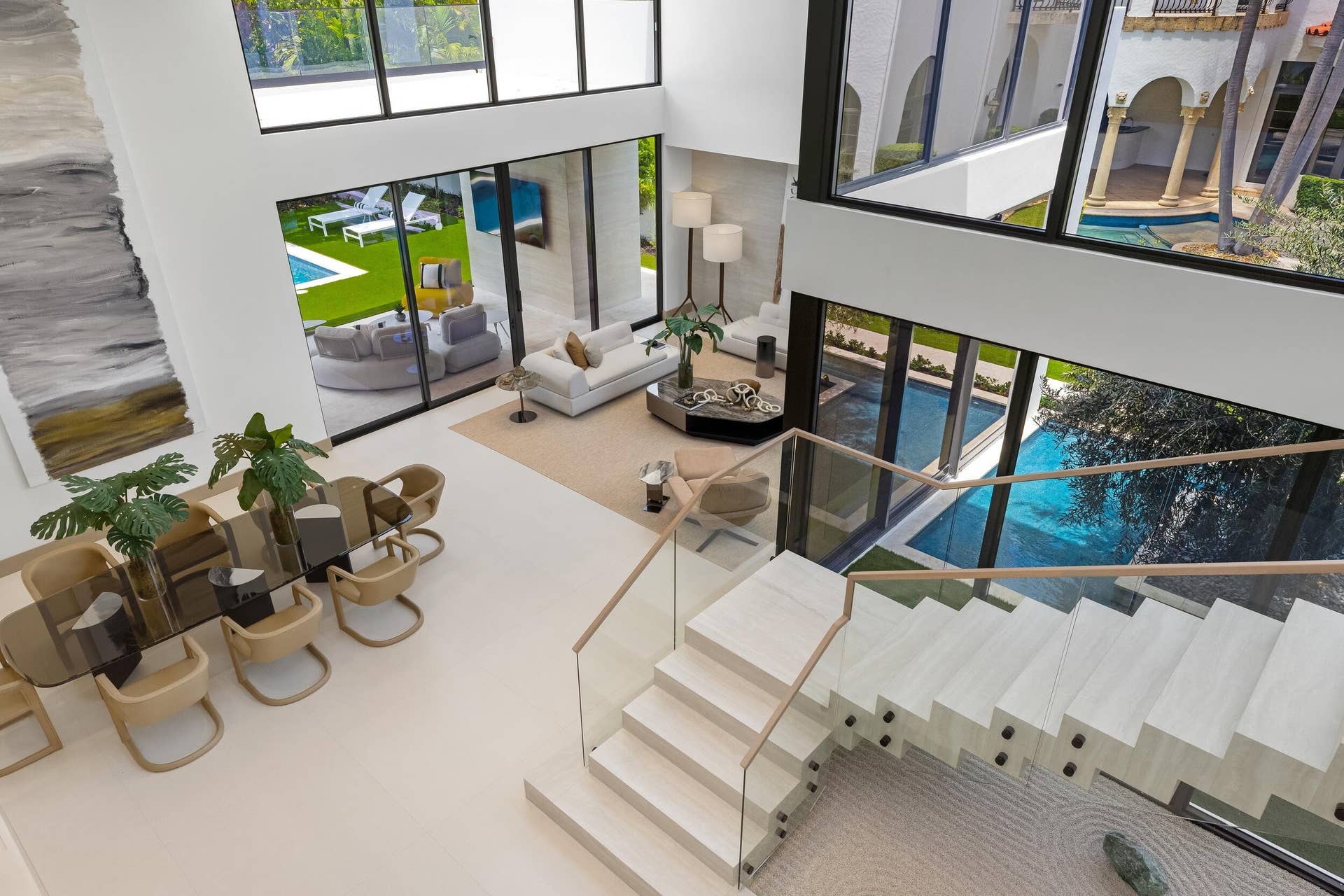 1351 Cocoanut Road, Boca Raton, FL 33432 VIEW FROM 2ND FLOOR