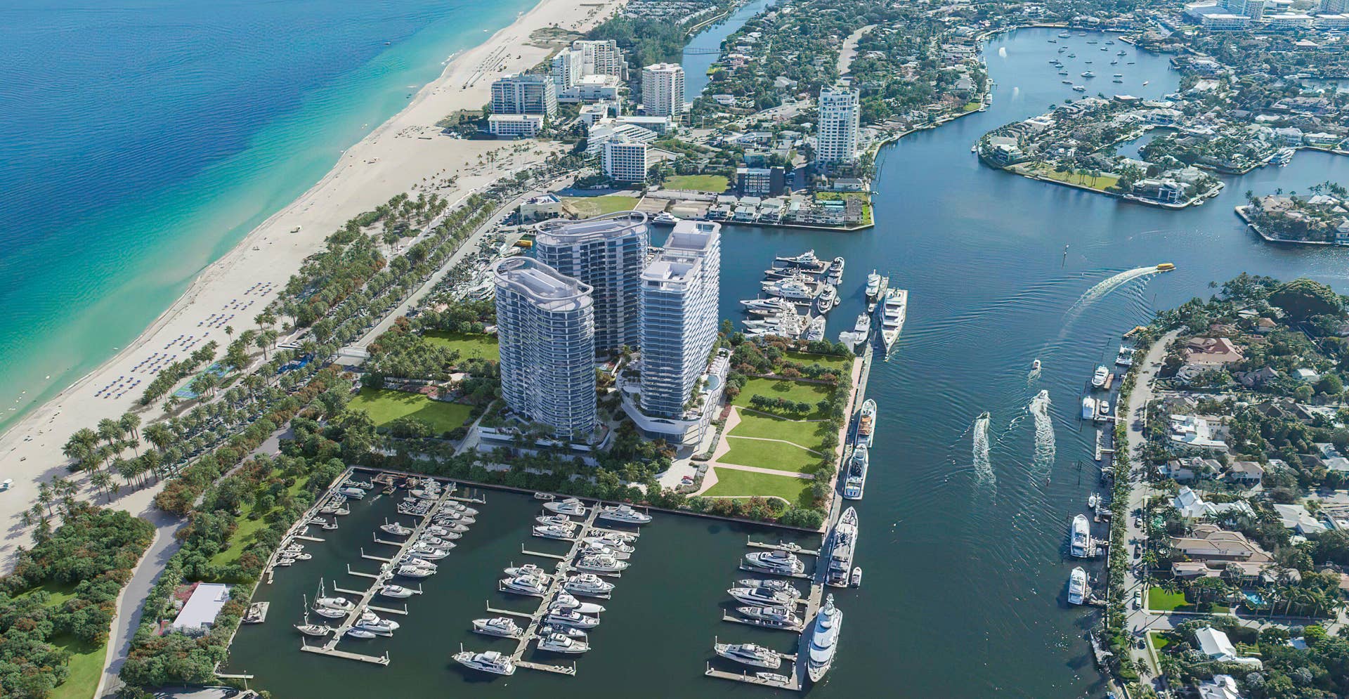 801 Seabreeze Boulevard, #Ph 2302, Fort Lauderdale, FL 33316 Aerial