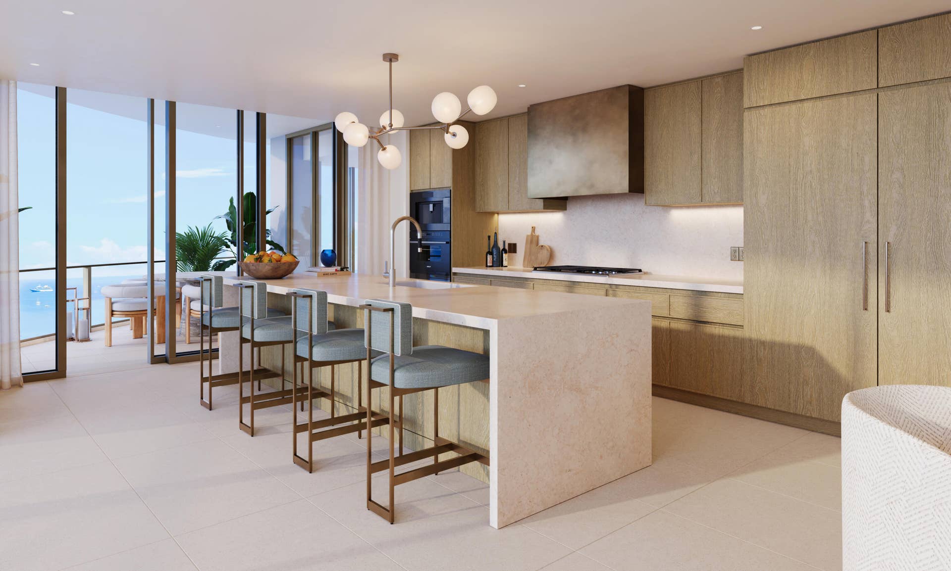 801 Seabreeze Boulevard, #Ph 2302, Fort Lauderdale, FL 33316 Private Residence C Kitchen