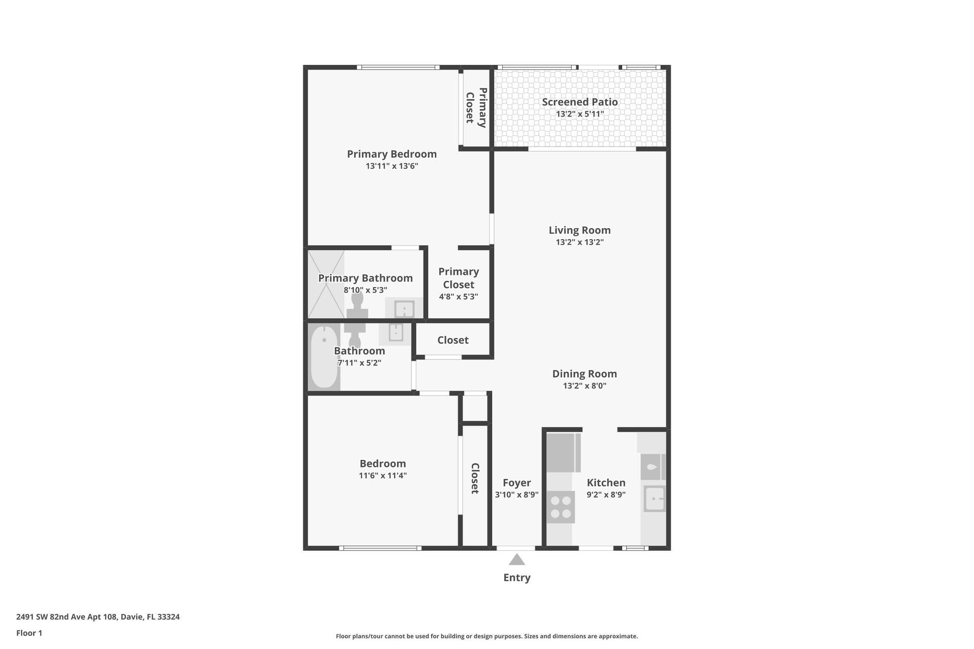 2491 SW 82nd Avenue, #108, Davie, FL 33324 1-floor-1