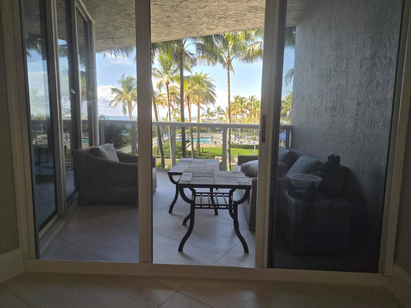 View from main bedroom