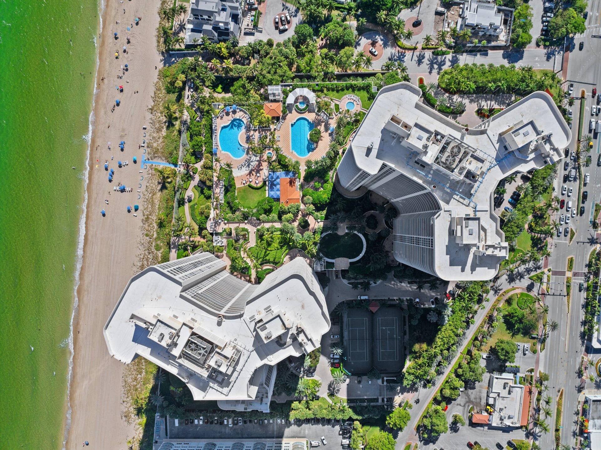 Arial view
