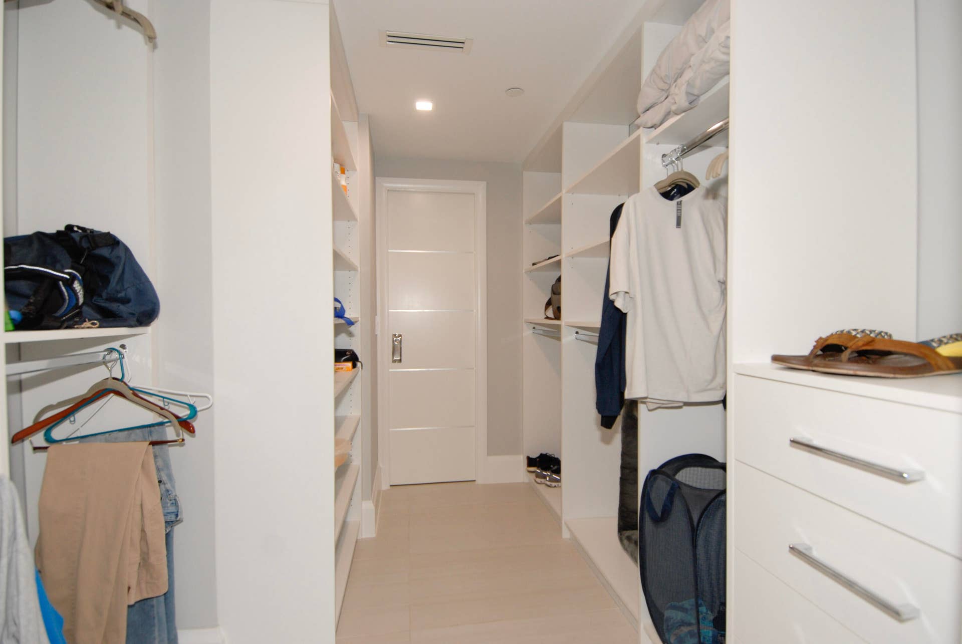 Finished closet