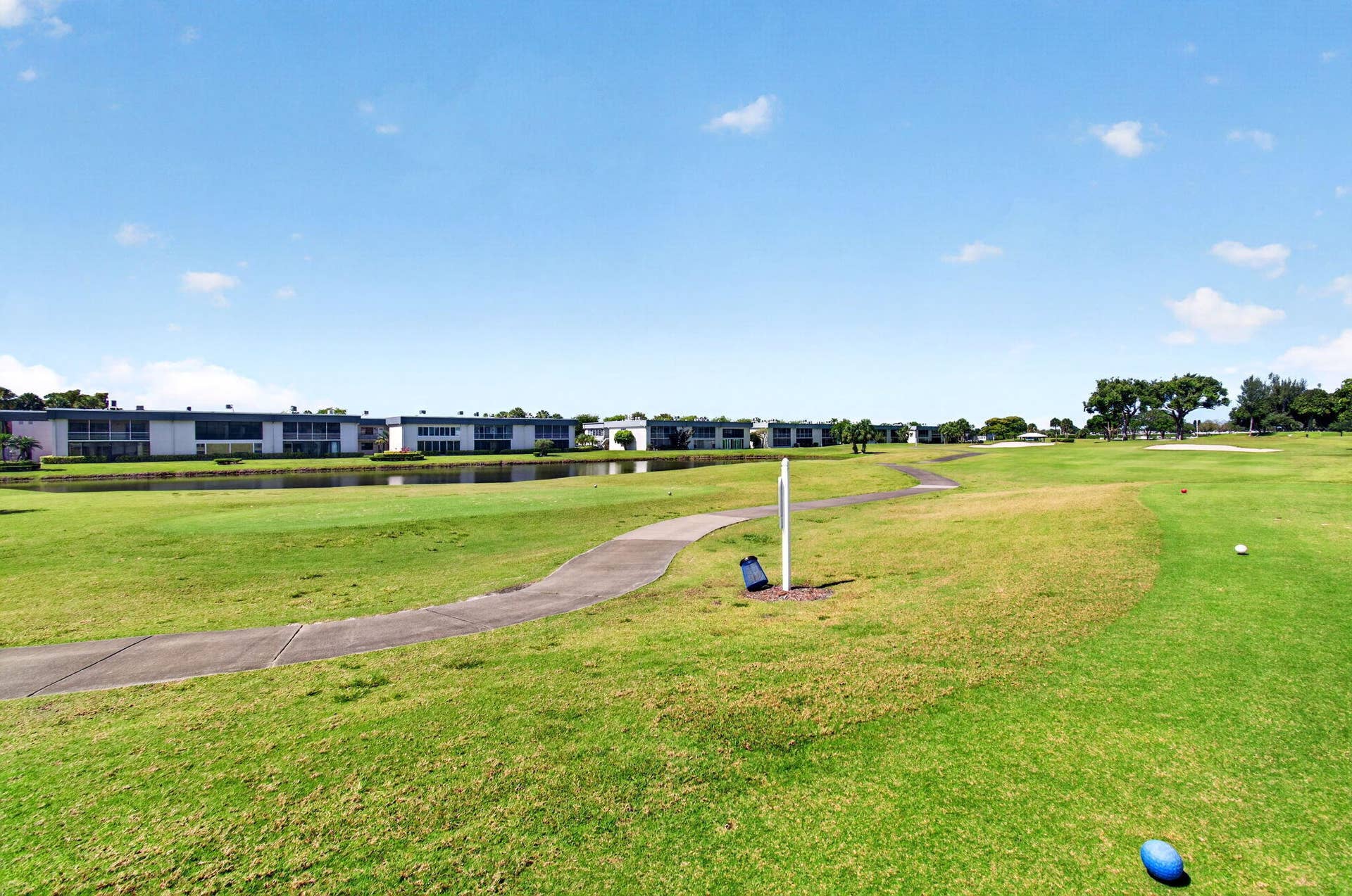 167 Normandy, #D, Delray Beach, FL 33484 Golf Course Cart Path