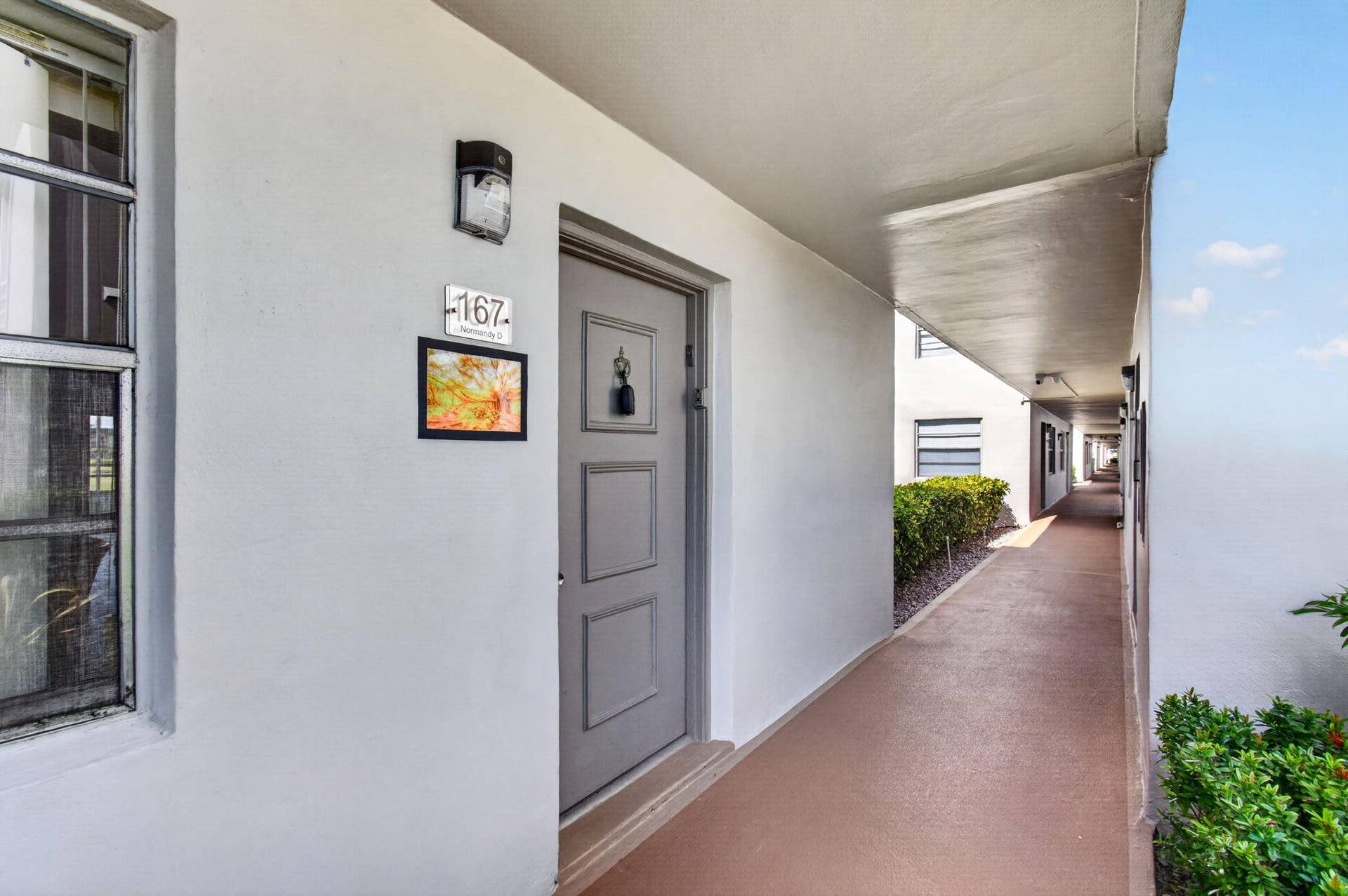 167 Normandy, #D, Delray Beach, FL 33484 Corner Unit with Easy First Floor Access