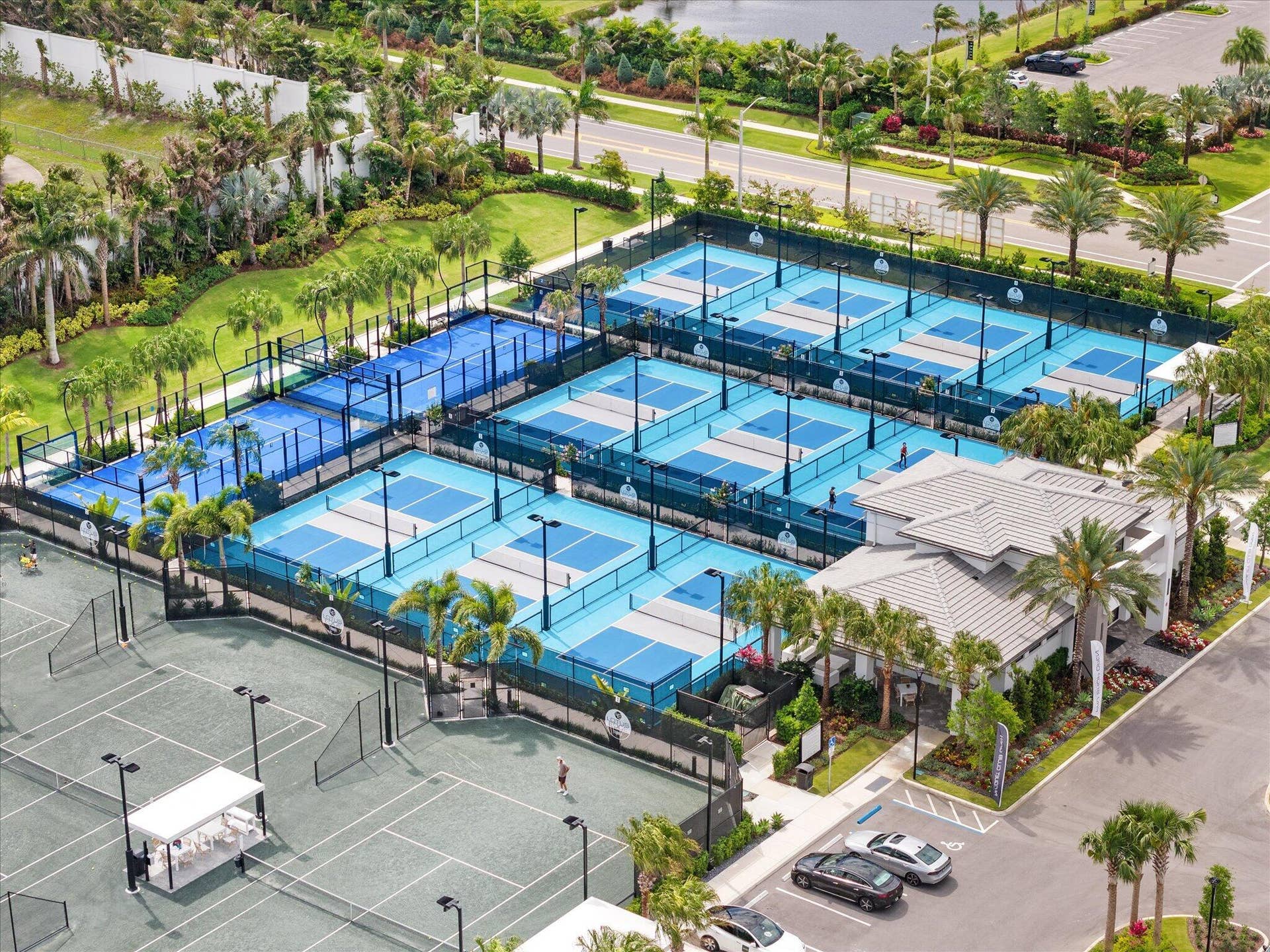 9273 Sunflower Meadow Road, Boca Raton, FL 33434 Aerial Clubhouse + Patel